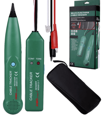 kabelsøger med taske