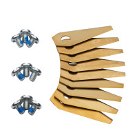 9 knive til Bosch Indego Titanium