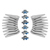 18 knive til Bosch Indego Rustfri